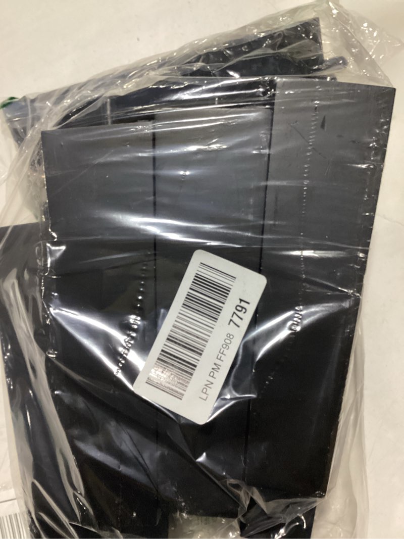 Condition photo showing Good Condition for TURSTIN 8 Pack 5.7 Inch Furniture Legs Plastic Sofa Couch Legs Square Tapered Feet Sofa Legs with M8 T-Nuts Screws for Legs Sofas Chairs Cabinets Dressers Beds, Black 5.7 Inches 8