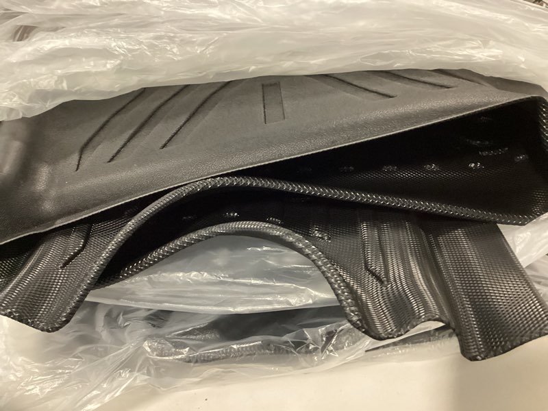 Condition photo showing New/Like New for Original Floor Mats for 2019-2024 2025 2026 Mercedes-Benz G Class/G550/G580/AMG G63 SUV - Custom Fit All Weather TPE Floor Liners 1st & 2nd Row Full Set Car Mats, Black 2019-2026 G Class/AMG G63 SUV/G550/G580 Floor Mats