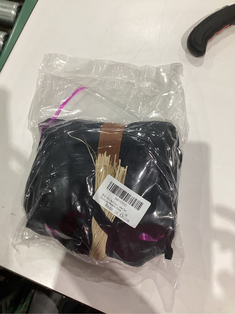 Condition photo showing New/Like New for 54" Crashing Witch Halloween Decoration – Flying Witch on Broom Colliding with Tree for Outdoor Yard, Porch, Garden, and Haunted House Décor – Betty Bash Large Halloween Prop