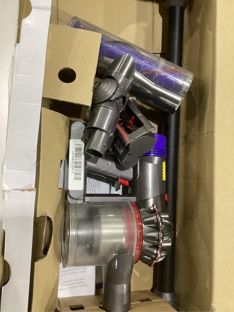 Condition photo showing As Is for Dyson V8 Cordless Vacuum, Cleans Hard Floors and Carpets, Detangles, Converts to Handheld, 115AW, 2 Power Modes, Up to 40 Minutes¹, USED, AS IS, NOT TESTED