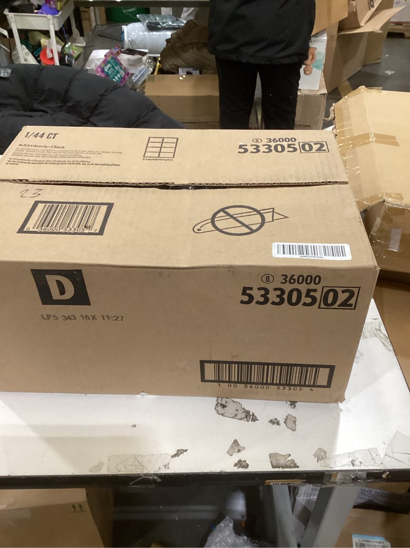 Condition photo showing New/Like New for Depend Fresh Protection Adult Diapers, Incontinence Underwear for Men, Disposable, Maximum, Extra-Extra-Large, Grey, 44 Count (2 Packs of 22), Packaging May Vary