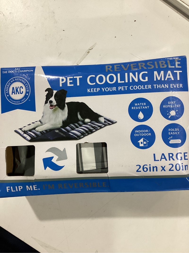American Kennel Club AKC Cooling Mats for Dogs & Cats, No Electricity or Refrigeration Required, Non