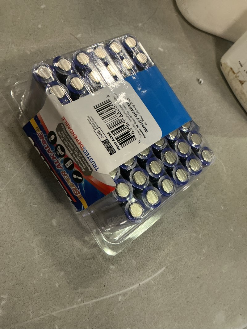 Condition photo showing Good Condition for acdelco alkaline aa batteries, double a batteries (48-pack)