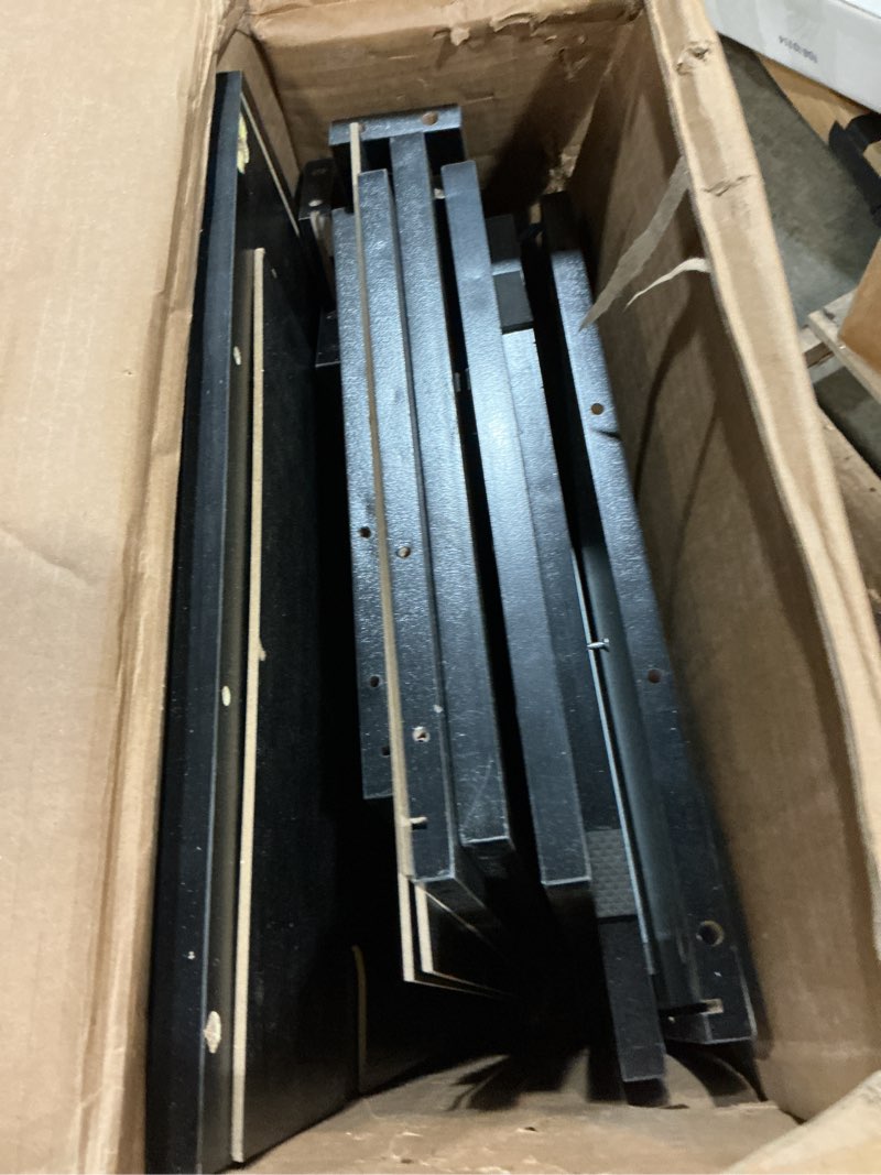 Condition photo showing As Is for 2 drawer lateral file cabinet with lock, suitable for letter/a4/f4/legal size hanging files,large wood filing storage cabinets printer stand for home office,black black 31.0