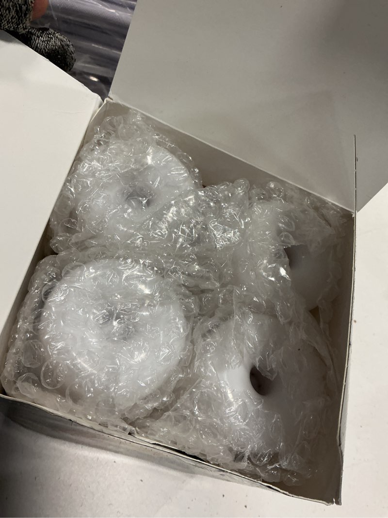 Condition photo showing Good Condition for Hompavo ?Upgraded? LED Flame Light Bulbs, 4 Modes Flickering Light Bulbs with Upside Down Effect, E26/E27 Flame Bulb for Halloween, Christmas, Party, Indoor and Outdoor Home Decoration (4 Pack)