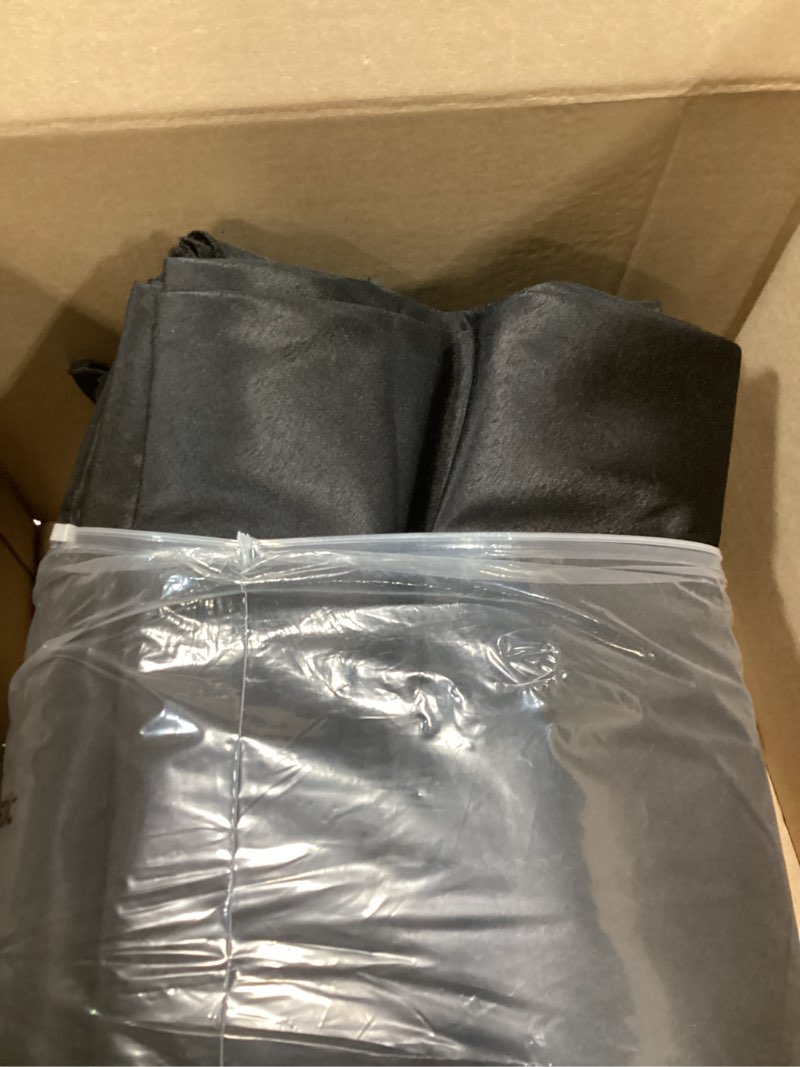 Condition photo showing Good Condition for surmente 120 inch round tablecloths -5 pack black round table cloths, polyester fabric table covers for wedding, party, banquet, or restaurant 120 round, 5 pack black