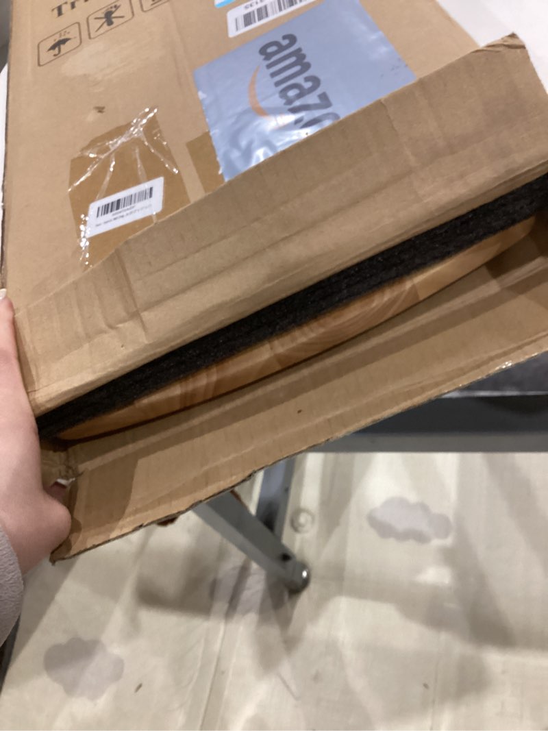 Condition photo showing Good Condition for slide transfer board with track pulley & 360° turntable, heavy-duty sliding board, 500 lb capacity, wooden transfer aid for seniors & disabled, bed, wheelchair, car & toilet, 31.5 x 11 x 1 in
