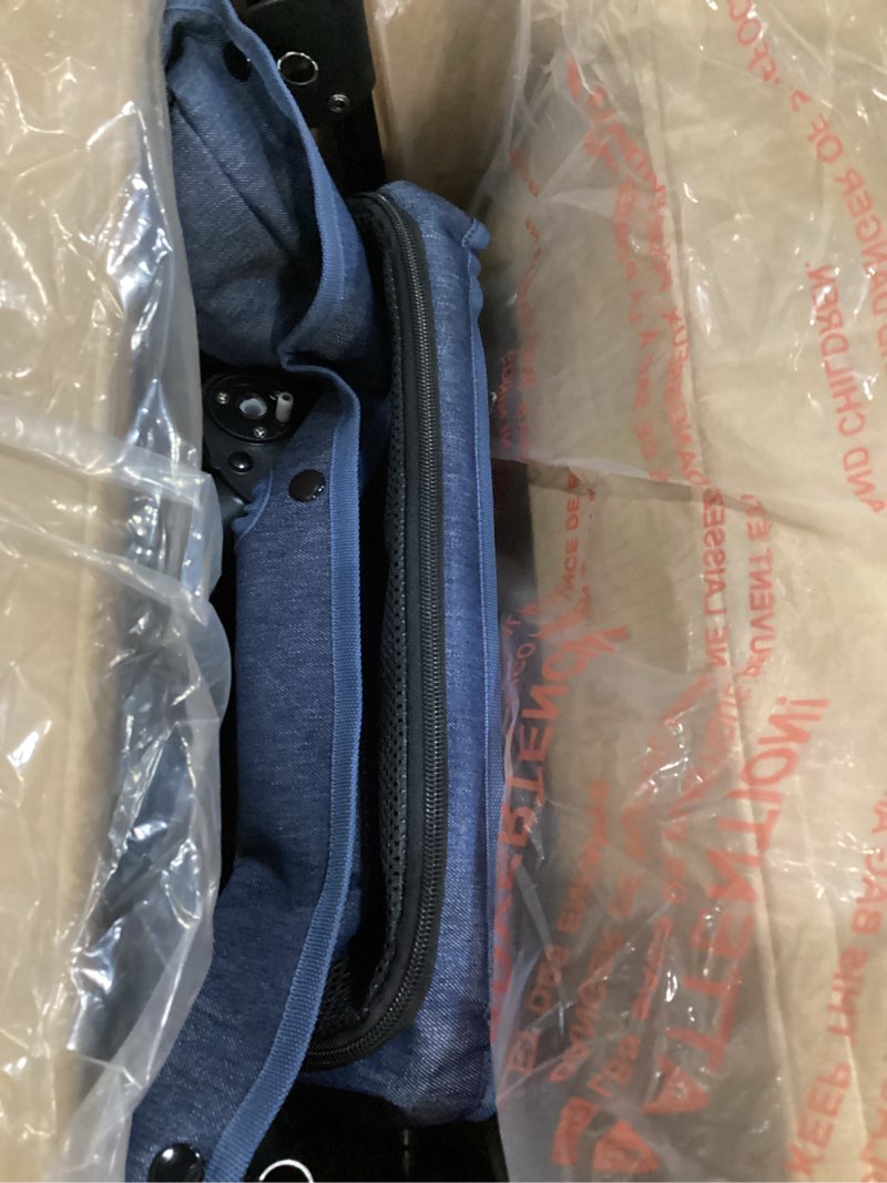 Condition photo showing Good Condition for dog stroller for large & medium dogs (20–132 lbs), pet stroller for 2 small dogs, extra large heavy duty, foldable & ventilated, pink or navy navy blue