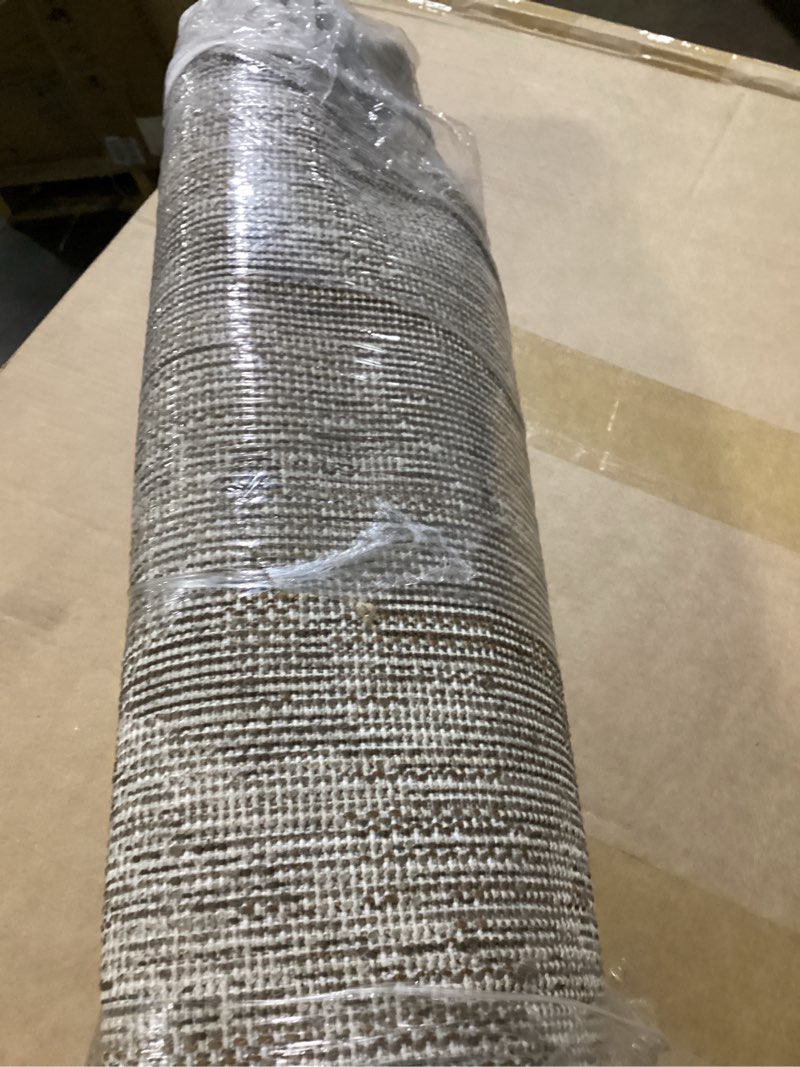 Condition photo showing Good Condition for loloi magnolia home by joanna gaines pace collection pac-01 bark/natural 5'-3" x 5'-3" round area rug bark / natural 5'3" (round)