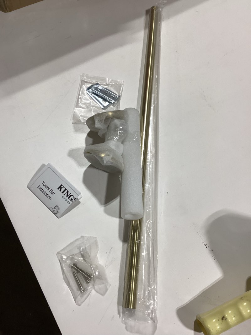 Kingston Brass BA311BB Classic Towel-Bar, Brushed Brass