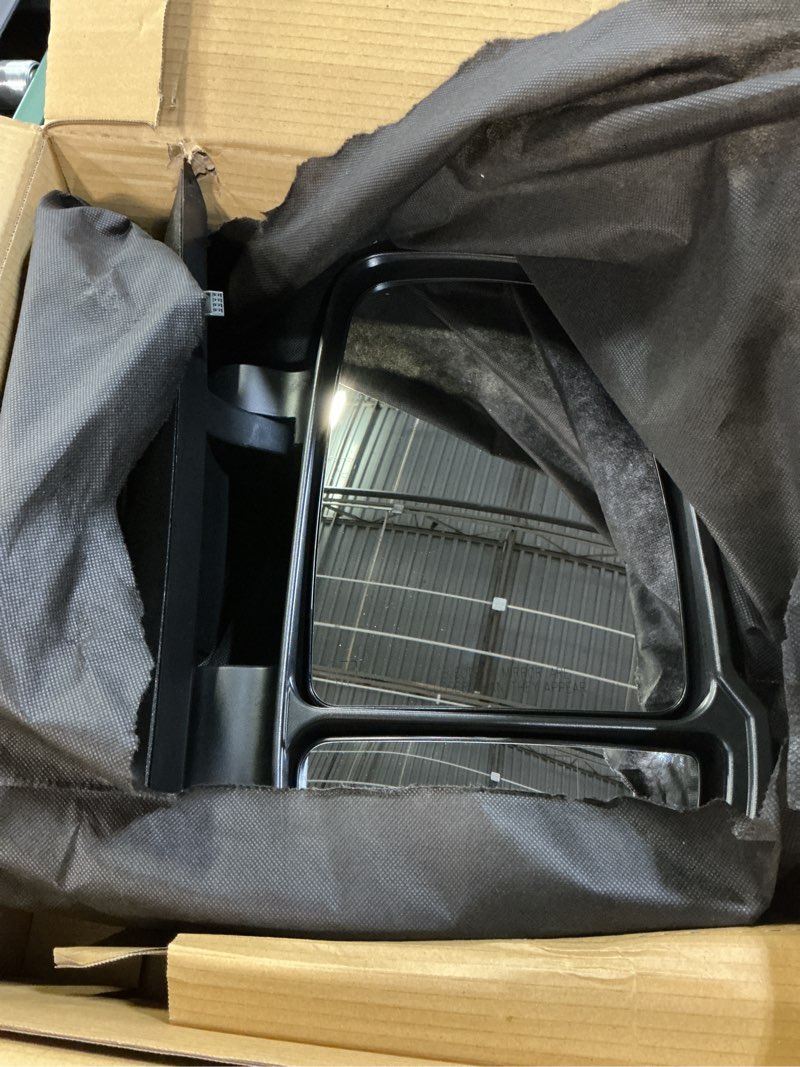 Condition photo showing New/Like New for for ram promaster 1500/2500/3500 2014-2022 door mirror passenger side | power folding | heated | w/signal | replacement for ch1321432 | 5vf00jxwag