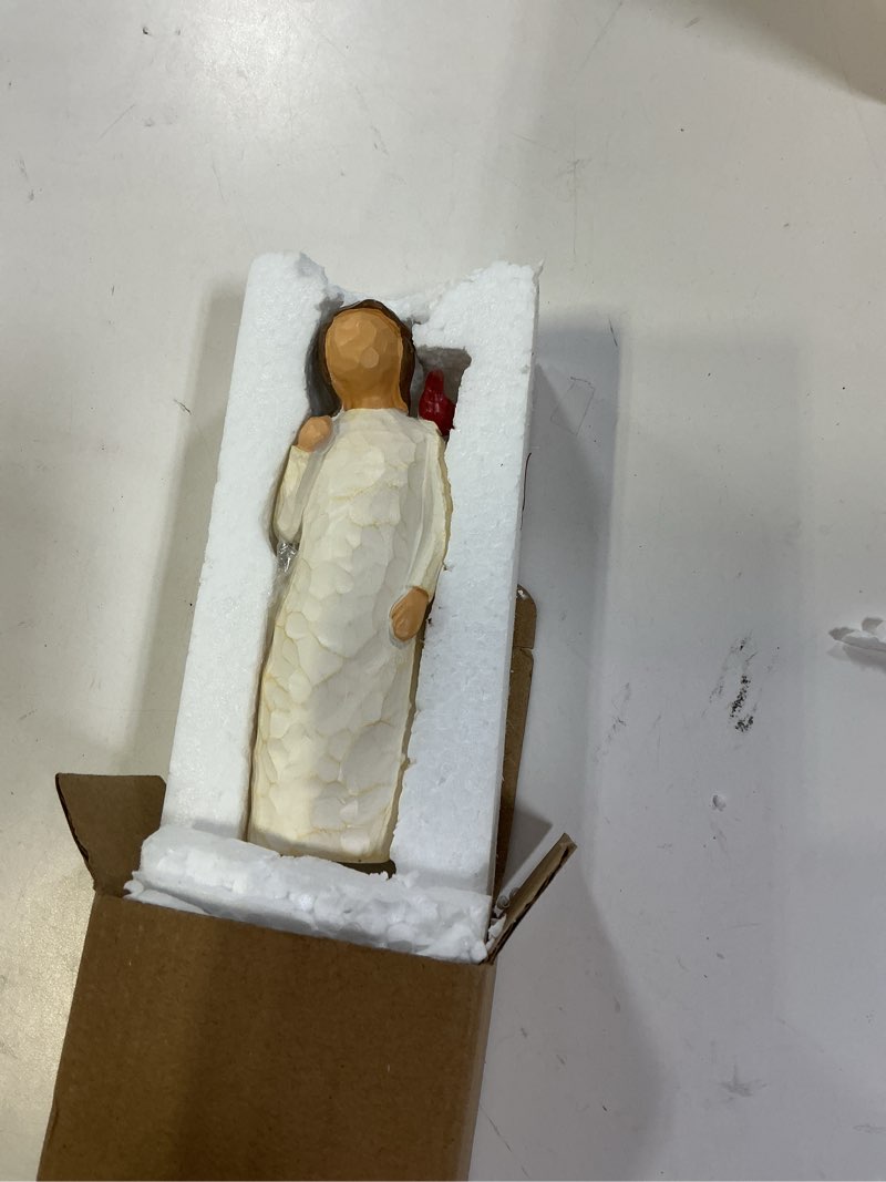 Condition photo showing Good Condition for Wilow Angel Messenger Statue, Hand-Painted Collectible - Thoughtful Memorial Gift in Memory of Loved
