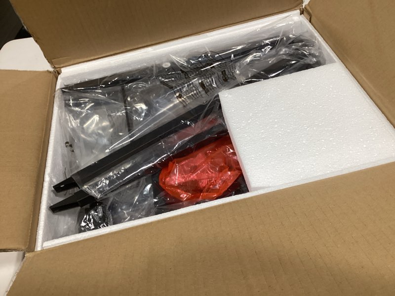 Condition photo showing Good Condition for 3-Tier Trapezoid Liquor Stand for Home Bar, Stepped Wine Racks Freestanding Floor for Liquor Whiskey Wine,Versatile Corner Wine Bottle Display Stand with Fences, Vintage Brown?Patent Pending? Small