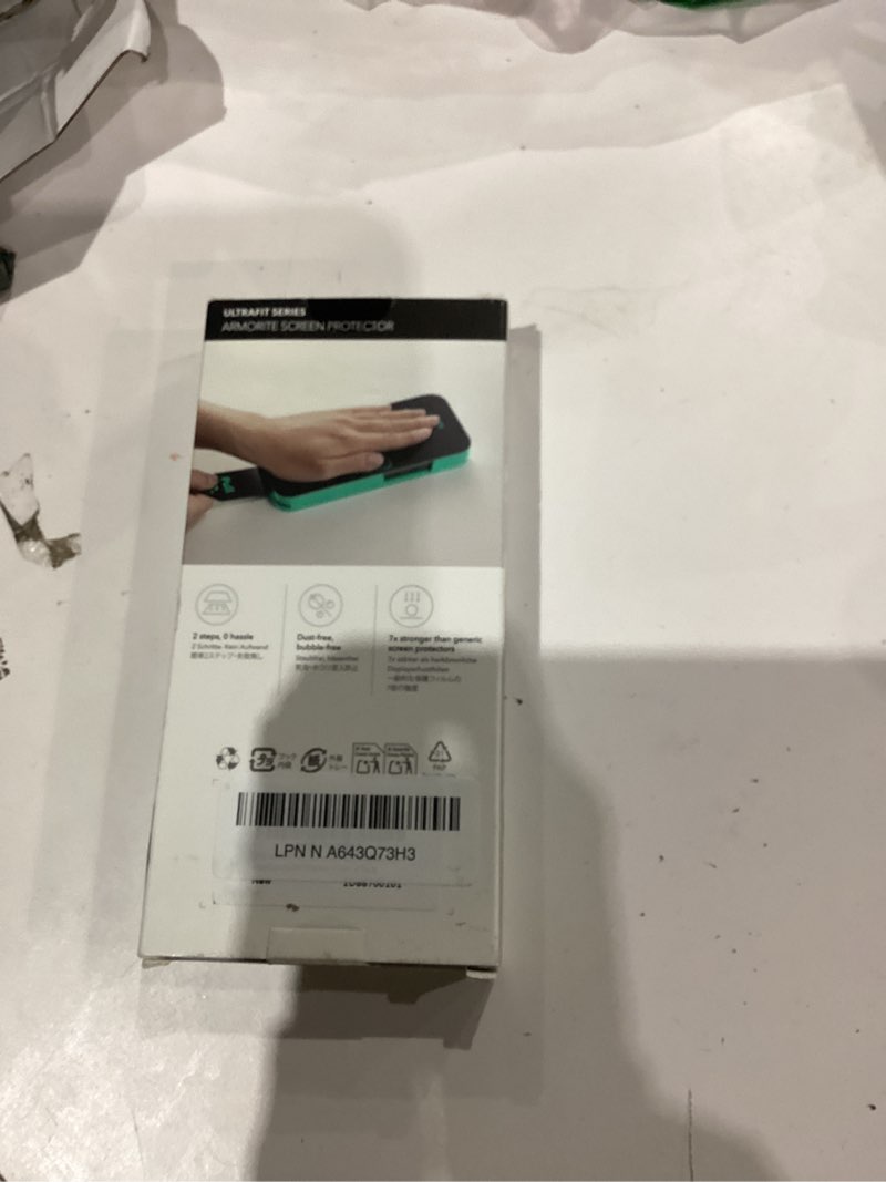 Condition photo showing As Is for ESR 3 Pack 9H+ Glass for iPhone Air Screen Protector?[Military-Grade Shatterproof], with AR Anti-Reflective Technology, Armorite Ultra-Tough Tempered Glass for iPhone 17 Air with Ultra Fit Tray iPhone Air 3 Pack