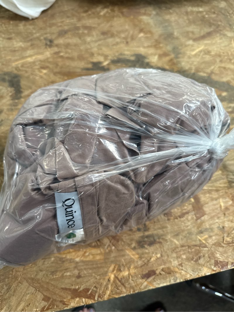 Condition photo showing Good Condition for organic airy gauze duvet cover set, full/queen, fig