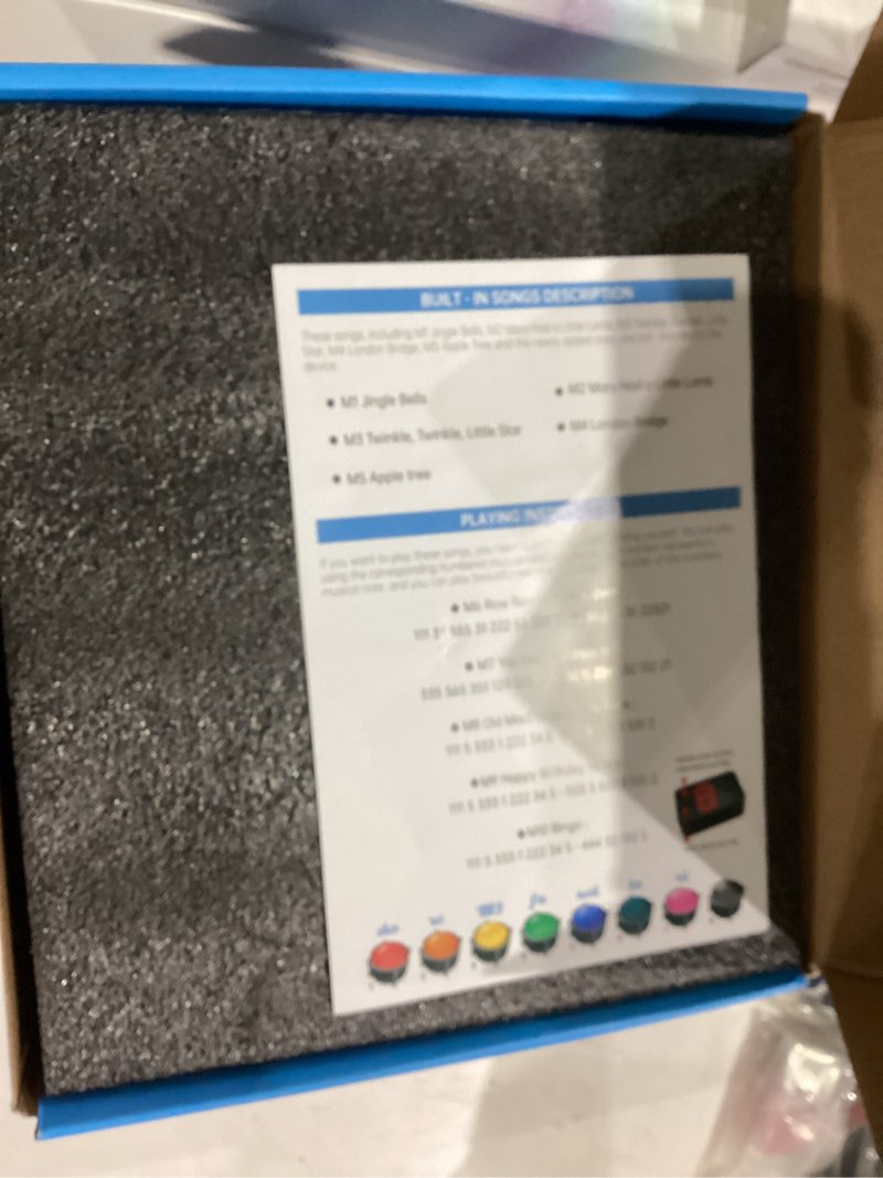 Condition photo showing New/Like New for Buzzers for Trivia Games, Rechargeable Answer Buzzers for Classroom with Light, Show Who Buzzed First, 4 Modes, 50m(164Ft)-Buzzer System for Game Show, School, Jeopardy, Family Feud Night 8 Color