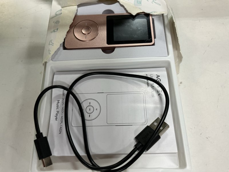 Condition photo showing Good Condition for agptek a02pl 64gb mp3 player, 70 hours playback lossless sound music player, supports up to 128gb(rose gold) 64gb rose gold