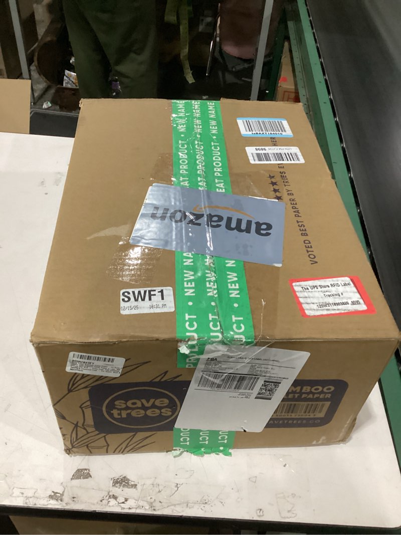 save trees bamboo toilet paper -24 rolls of septic safe organic toilet paper 3-ply, 300 sheets per roll - pfas free, fsc certified, plastic & chemical free - for home, boat & rv use