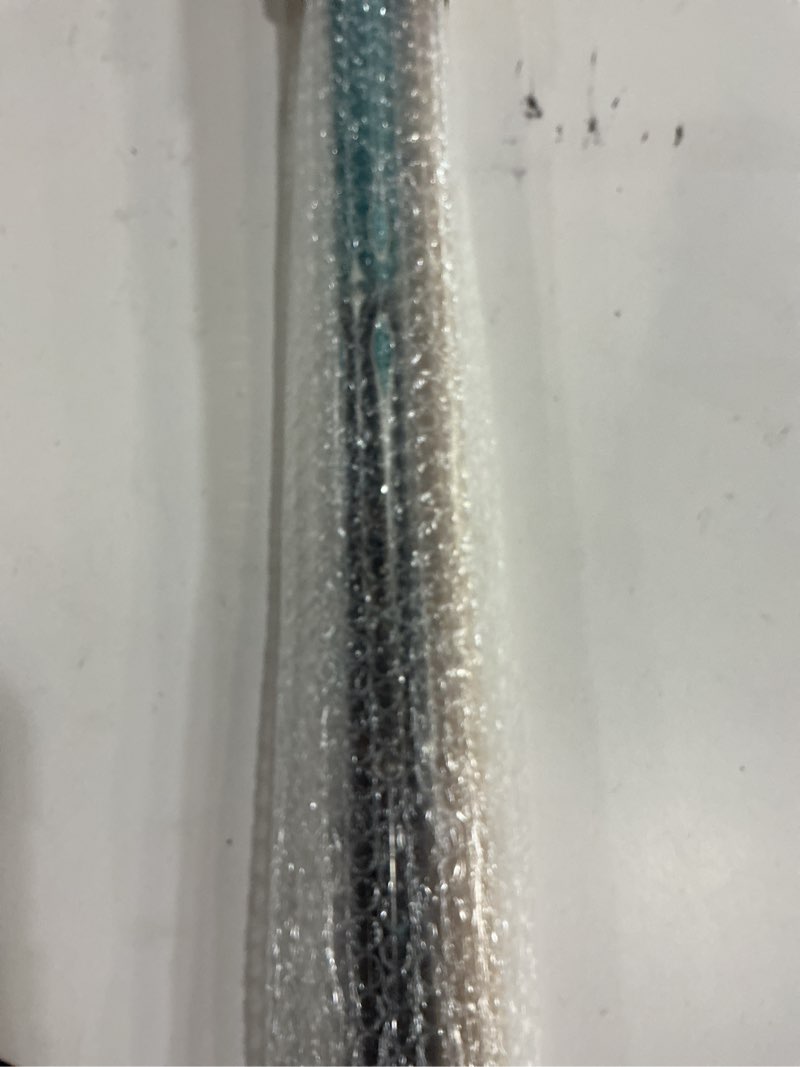 Condition photo showing New/Like New for Pool Cue Stick 58 Inch 2-Piece Billiard Cue with Geometric Sword Inlays, Unwrapped Grip, Maple Shaft, 13mm Tip with Chalk Teal 19Oz