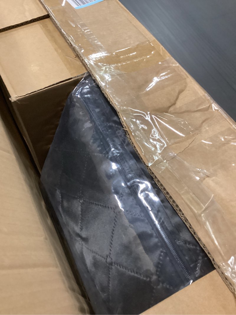 Condition photo showing Good Condition for Enhulk Portable Sauna Box for Relaxation, Detoxification, Steam Sauna Tent for Home with 3.0L Steamer, Folding Chair, Remote Control, Doormat, 9 Levels, 3.6' x 3.6' x 5.9', Circular Black-Circular