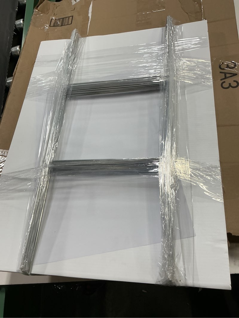 Condition photo showing New/Like New for newflager 10 pack 18 x 24 inches large white corrugated plastic yard sign with metal stakes for birthday, real estate garage sale signs, rent, guidepost decorations