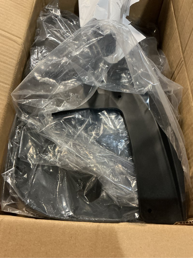 Condition photo showing Good Condition for kiwi master mud flaps for 2009-18 dodge ram 1500/2500/3500, 2019-2024 ram 1500 classic (with oem fender flares, single rear wheels), heavy duty front & rear mud guards, no drill, 4 pcs set ram with fender flares|2009-2018|no drill