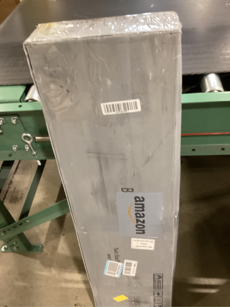 Condition photo showing Good Condition for Awesofurni Twin Box Spring, 10 Inch High Profile Twin Box Spring Only, Black 3000 lbs Heavy Duty Met