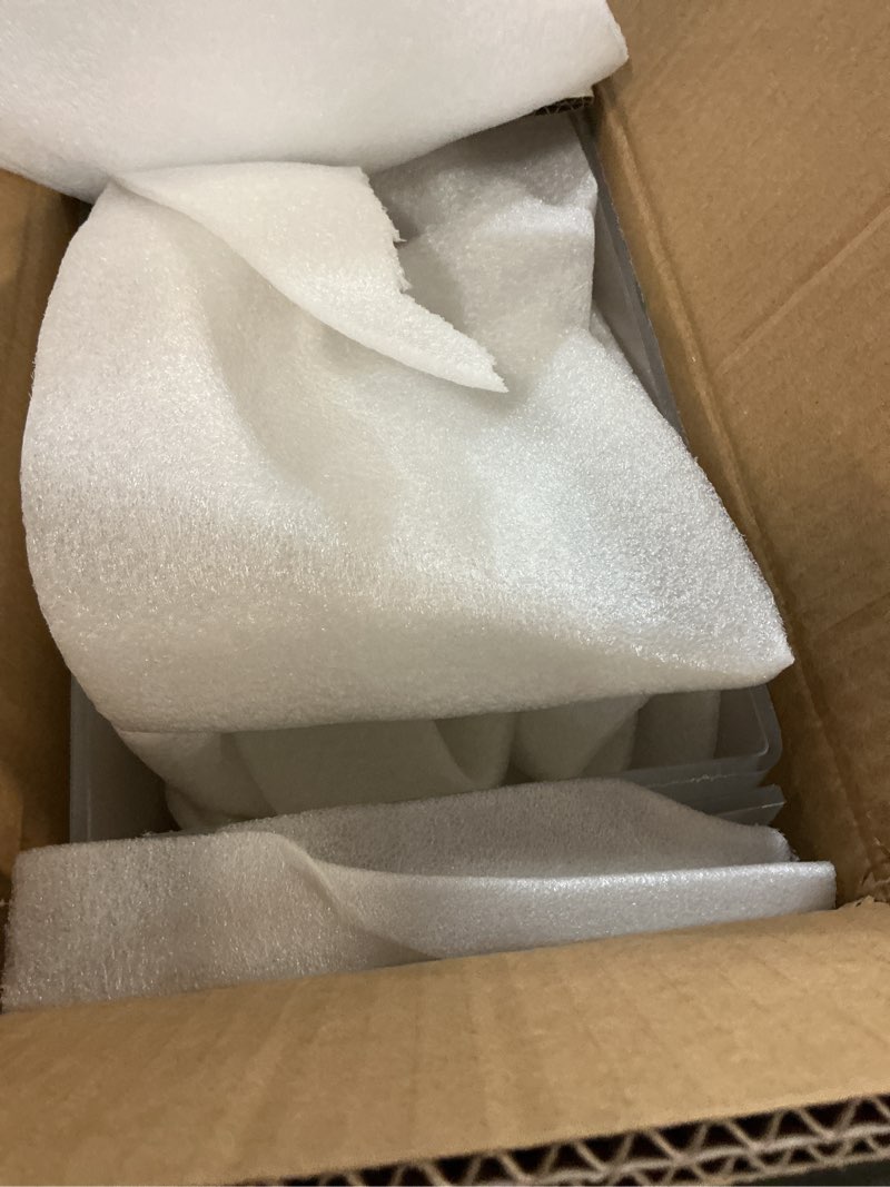 Condition photo showing Good Condition for 3 Pcs Extra Large 14, 13, 12 Inch Acrylic Display Risers Clear Acrylic Shelf Riser Display Stands 5 mm Thick Rectangular for Collectibles Figures 14, 13, 12 Inch 3