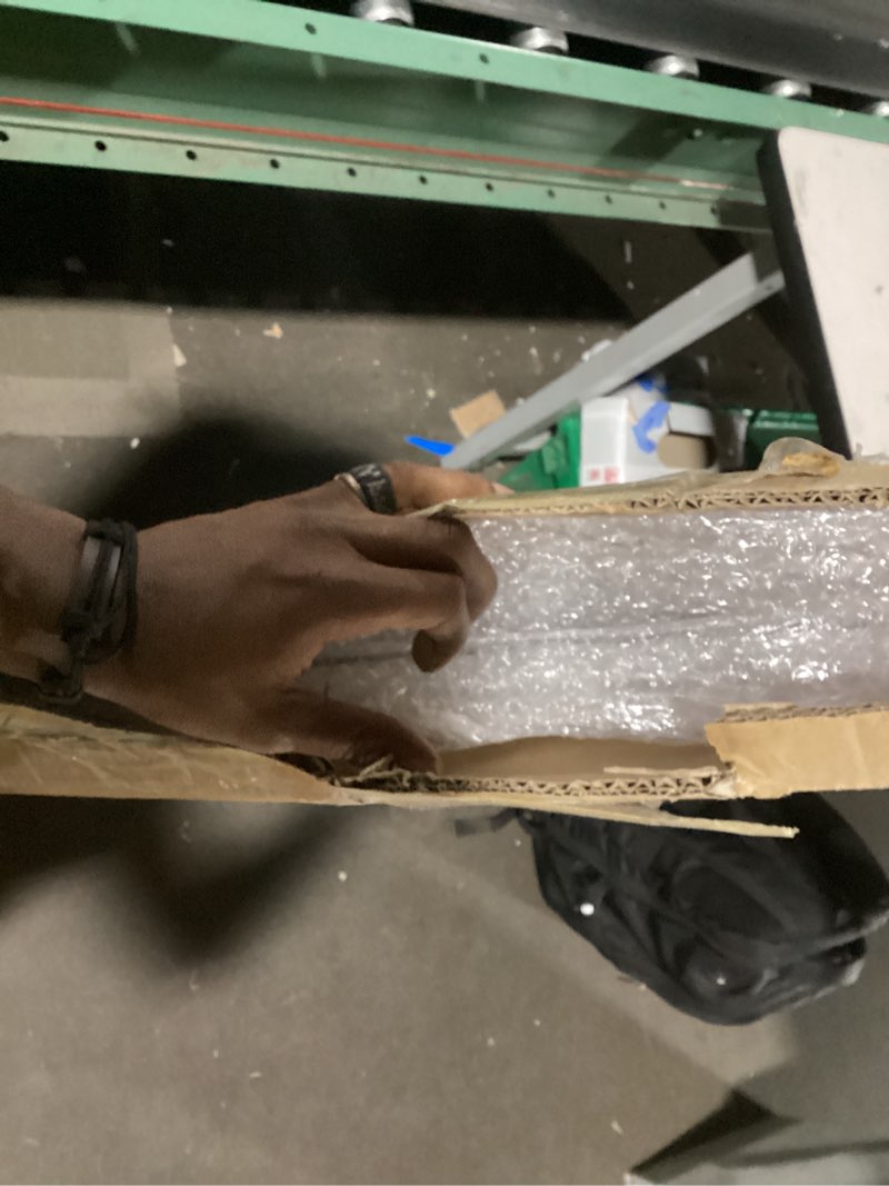 Condition photo showing New/Like New for wesiti large acrylic cutting board with lip non slip 47"l x 22"w clear cutting board chopping acrylic countertop protector cover shatter resistant for home restaurant kitchen sink stove
