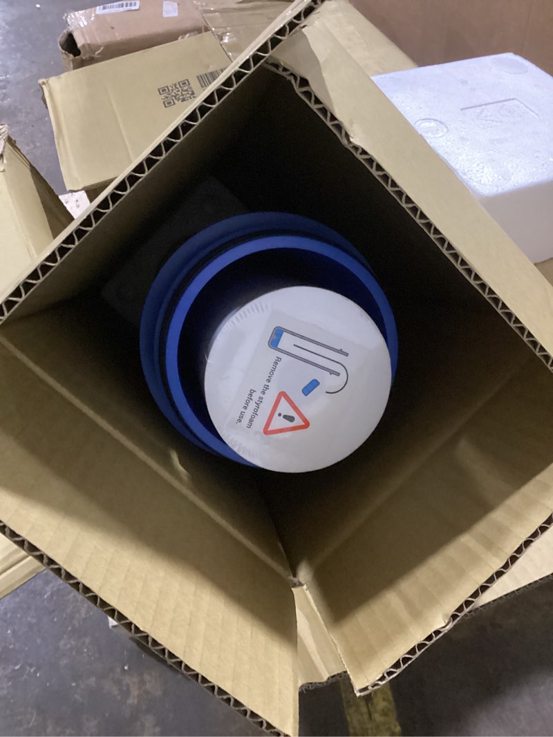 Condition photo showing As Is for iSpring Whole House Water Filter System, Reduces Iron, Manganese, Chlorine, Sediment, Taste, and Odor, 3-Stage Iron Filter Whole House, Model: WGB32BM Iron Manganese Pro