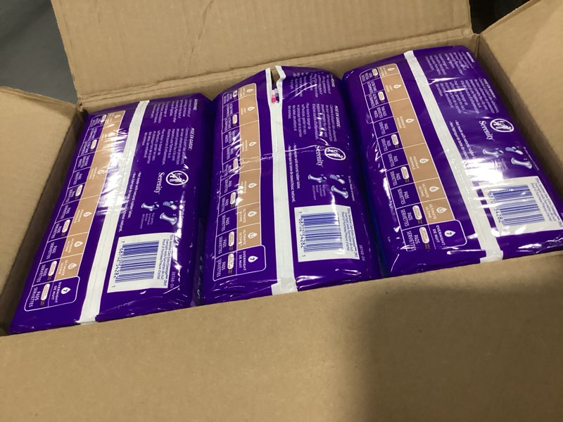 Condition photo showing Good Condition for Tena Incontinence Pads, Bladder Control & Postpartum for Women, Overnight Absorbency, Extra Coverage, Intimates - 84 Count