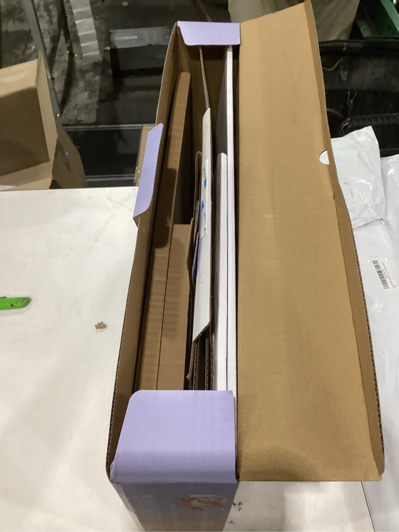 Condition photo showing New/Like New for extra large & durable 2-level cardboard cat scratcher house – meowkonos santorini greece villa, cave hideout, indoor cat bed, cat scratch pad, kitten play tower, cat furniture condo