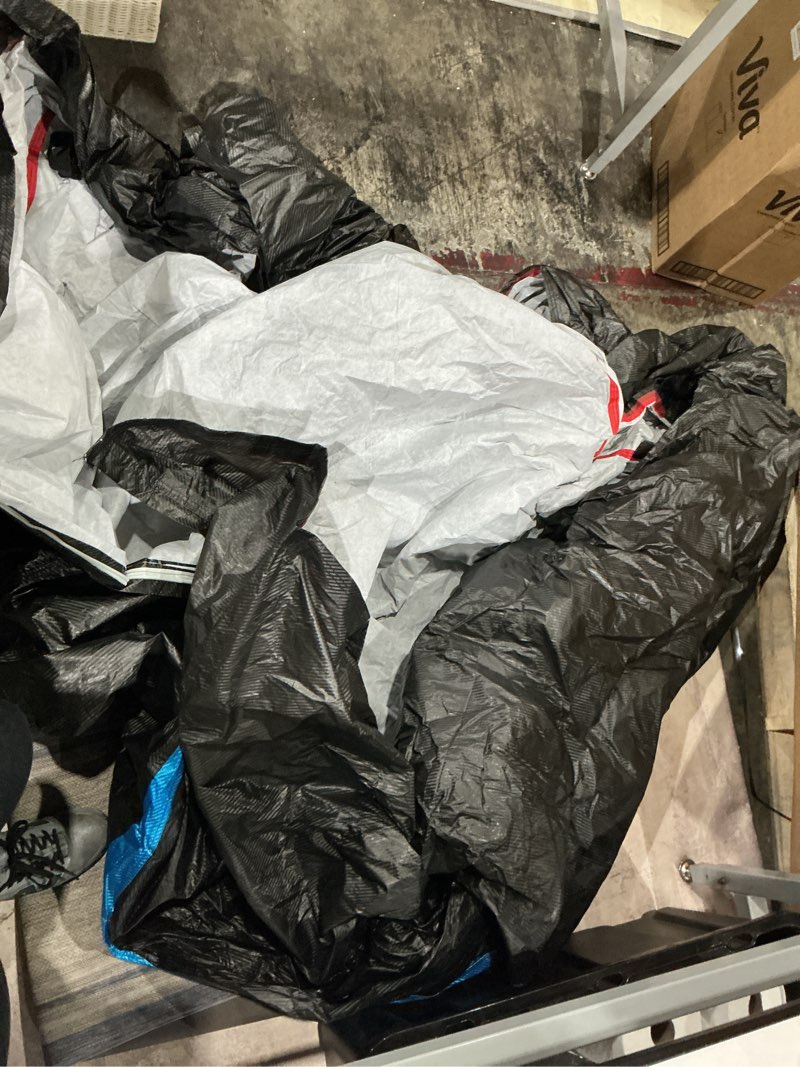 Condition photo showing As Is for full car covers, car cover waterproof all weather windproof dustproof uv protection scratch resistant indoor outdoor univers