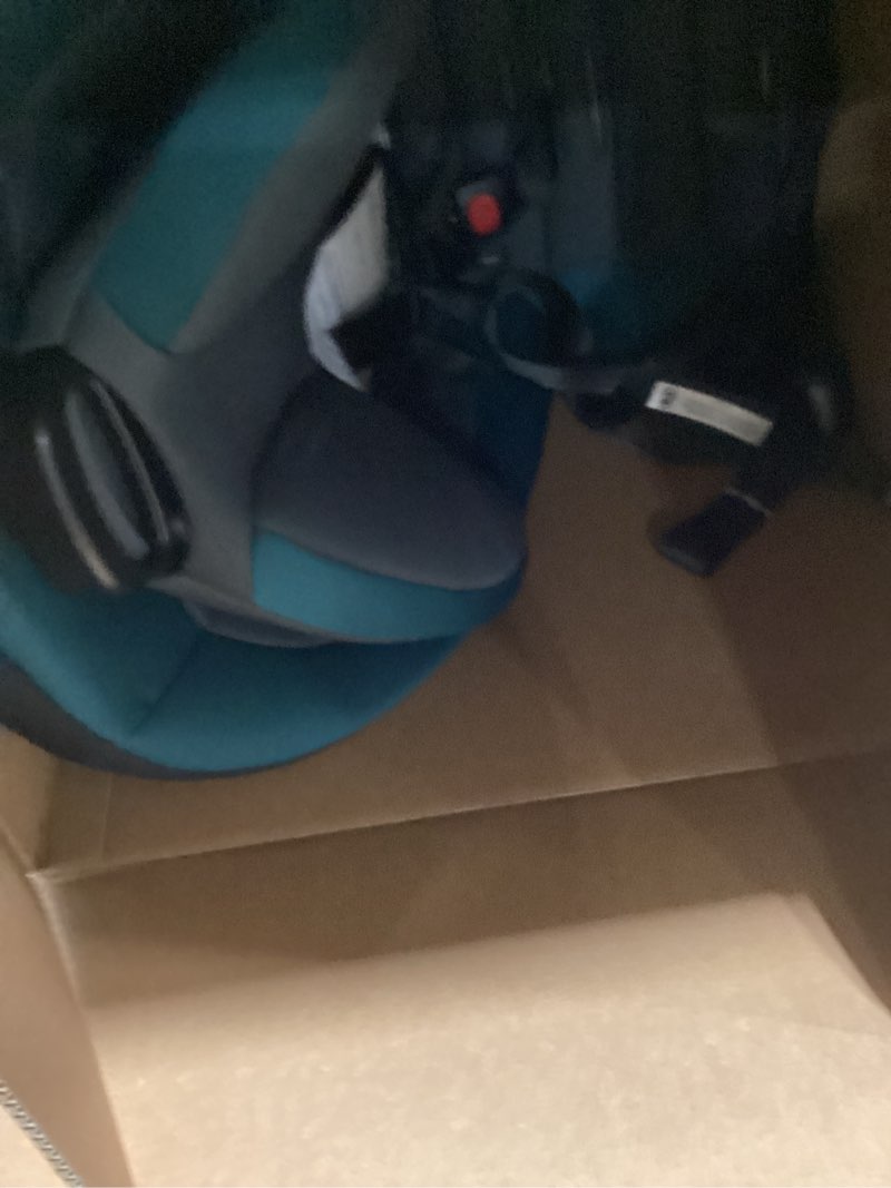 Condition photo showing Good Condition for Safety 1st Ellaris 3-in-1 Convertible Car Seat, Slim Fit Design, Rear & Forward-Facing, 5-Position Headrest, 3-Across Fit, Travel-Friendly with Machine-Washable Seat Pad, Peacock Blue