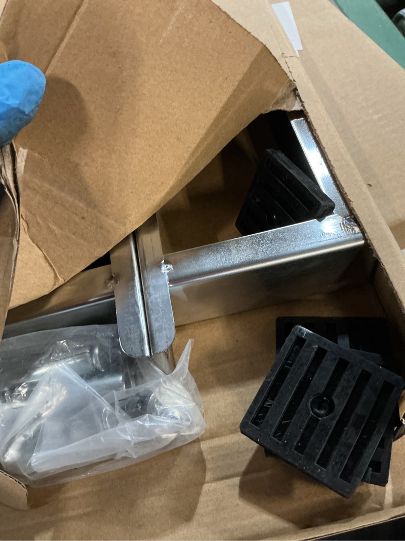 Condition photo showing New/Like New for tudomro mini split ground stand for 9000-24000 btu ductless 4''h minisplit pad floor mounting base heavy duty 530 lbs load capacity anti-vibration condenser pads ac bracket with screws ground stand