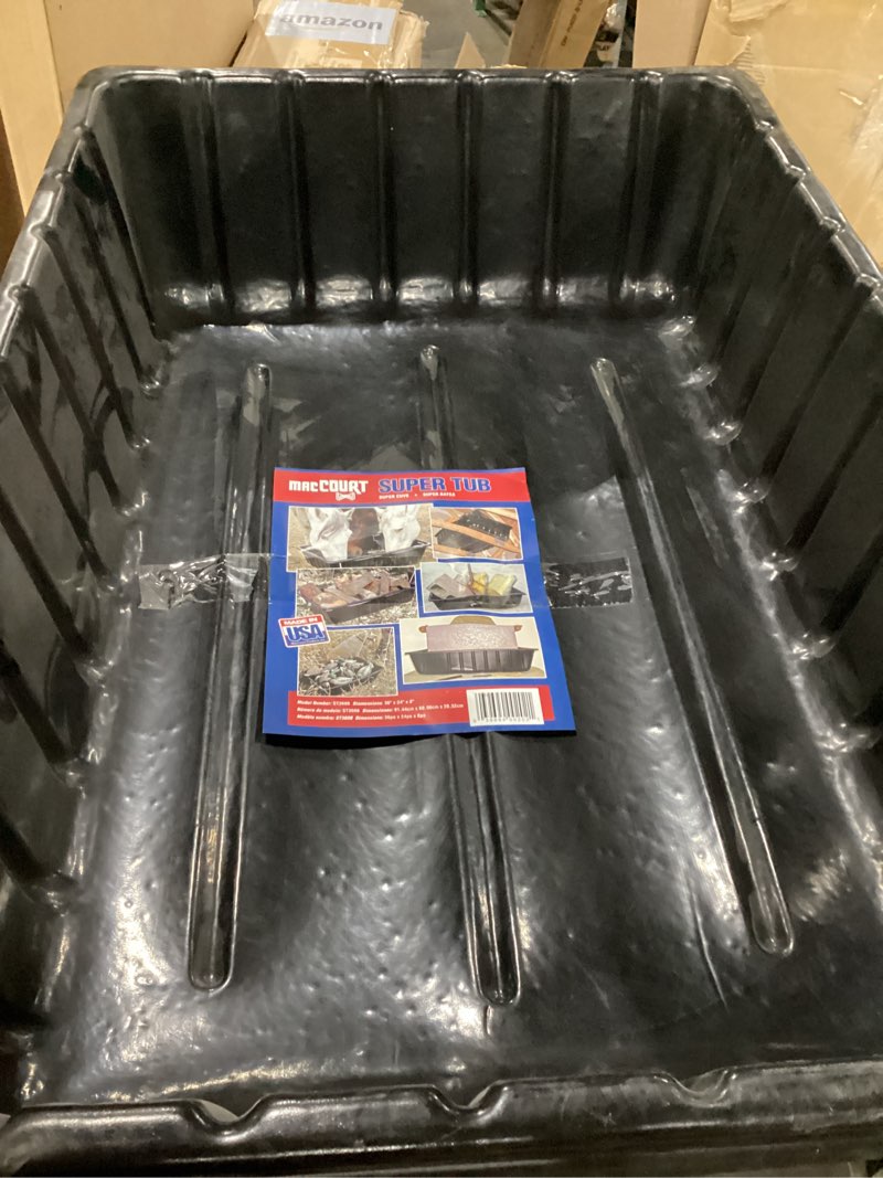 Condition photo showing New/Like New for maccourt super tub