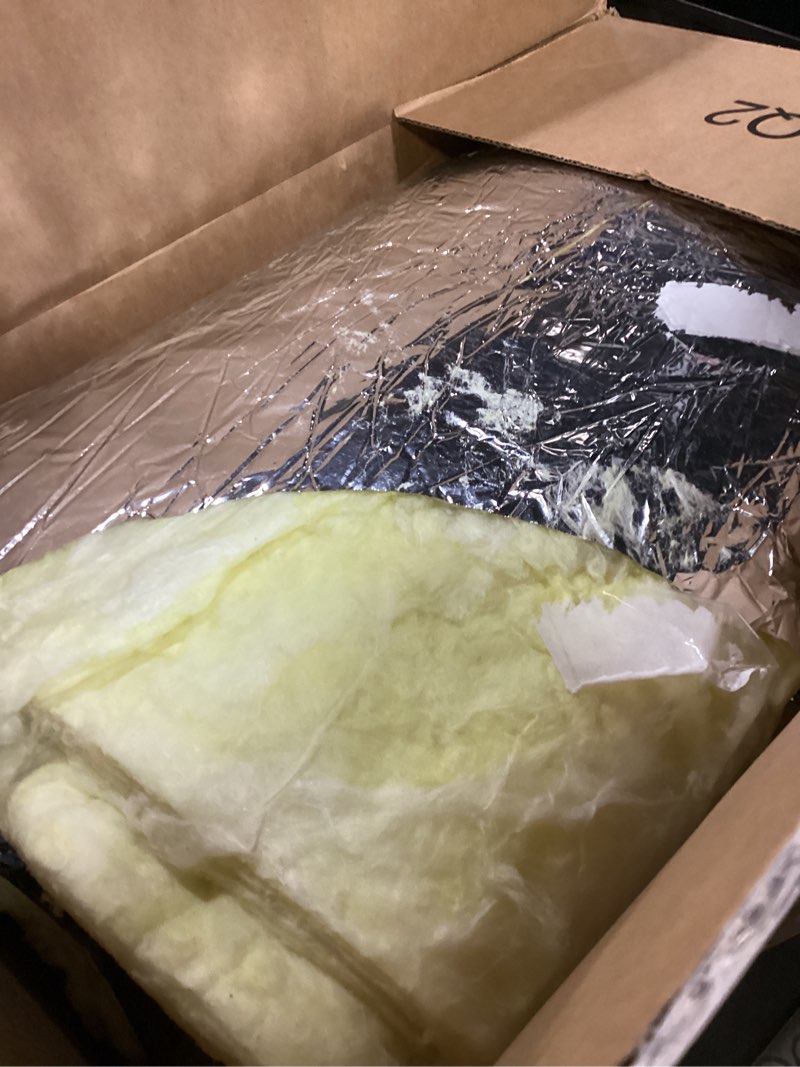 Condition photo showing As Is for Frost King SP60 All Season Water Heater Insulation Blanket, 3” Thick x 60” x 90”, R10 60" x 3" Thick x 90" Round Blanket