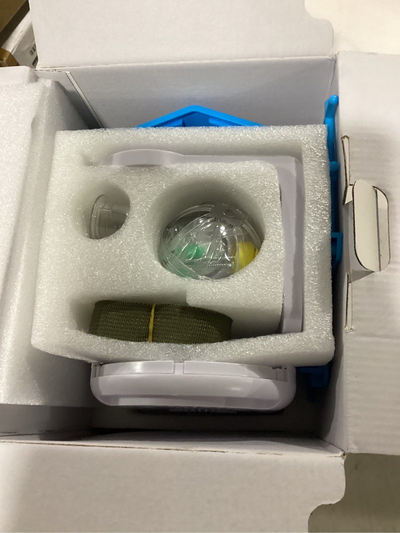 Condition photo showing New/Like New for bird feeder with camera, solar-powered, color night vision, 2.4ghz wifi, ai smart bird house with cam, 2k live view, instant notifications, choice for christmas/parents blue