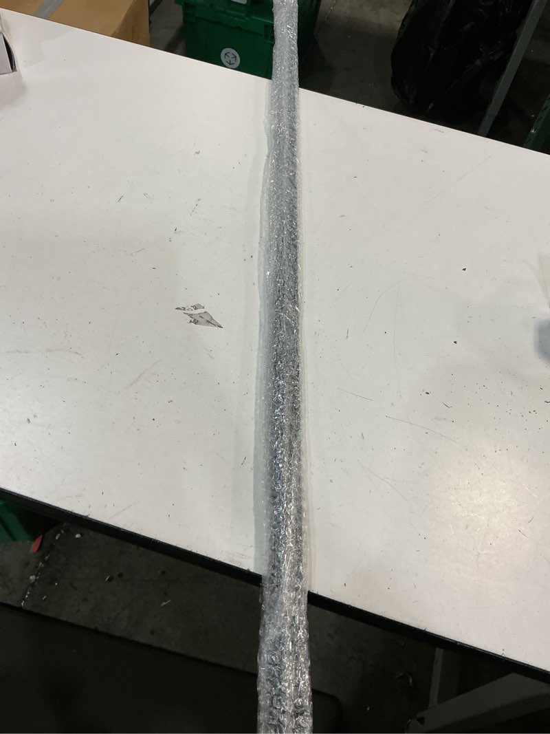 Condition photo showing Good Condition for blulu 4 pcs aluminum tile edge trim edging 49-1/4 in. l shaped metal tile corner trim protector with 90° angle for backsplash, bathroom, kitchen(black,3/8 in.) black 3/8 in