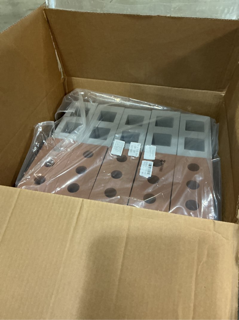 Condition photo showing New/Like New for zhanmai 50 pack foam bricks building blocks for kids foam cinder blocks large fake bricks toy for stacking and construction 8 x 4 x 2.4 inches(round)