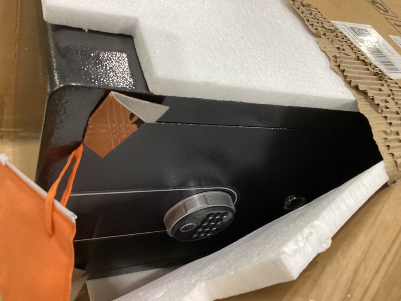 Condition photo showing New/Like New for 5.5 Cuft Biometric Fireproof Safe For Home, Heavy Duty Safe Box Fireproof Waterproof, Large Document Safety With Keypad and Dual alarms, Digital Security Safety Box for Money Jewelry