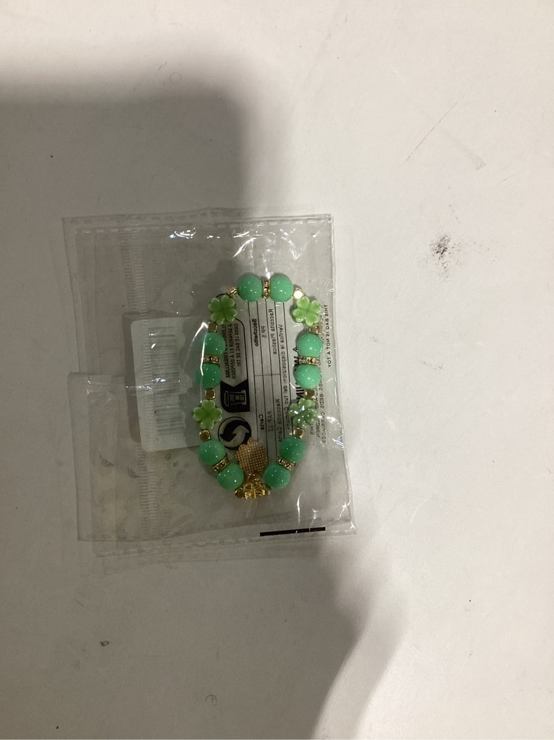 Condition photo showing Good Condition for valentine's day bracelets for women st.patrick’s day bracelets usa flag bracelet rainbow easter mardi gras heishi beaded bracelets st.patrick’s day bracelets-6