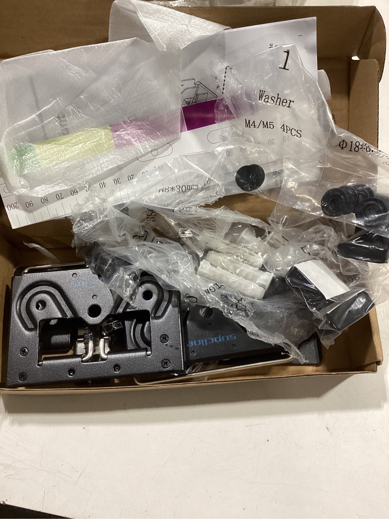 Condition photo showing Good Condition for ultra slim tv wall mount compatible with 14"-80" flat & frame tvs only, 0.3" micro-gap low profile tv mount, minimalist look, blends any interior, hold up to 100lbs