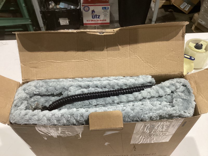 Condition photo showing Good Condition for INVENHO Pet Heating Pad, Waterproof Adjustable Temperature Dog Cat Heating Pad with Timer, Indoor Pet Heated Pad for Cats Dogs Electric Pads for Dogs Cats, Pet Heated Pad (L: 35" x 24") L: 35" x 24" Grey