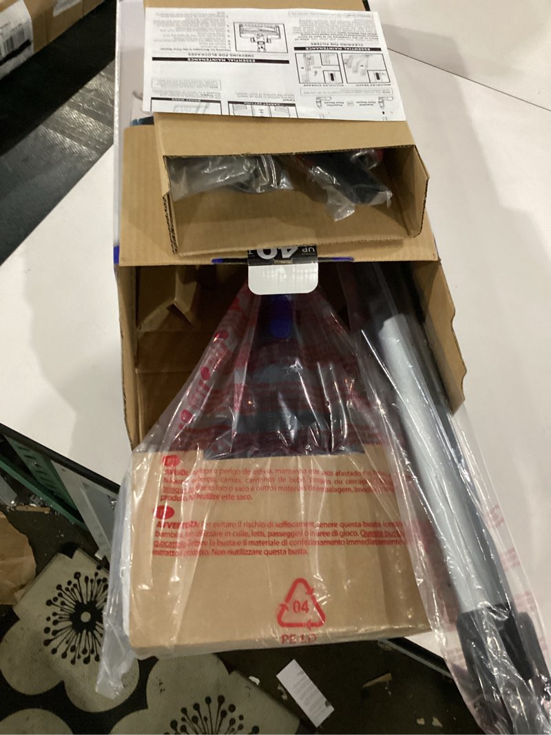 Condition photo showing New/Like New for not tested****** shark | pet cordless vacuum cleaner | led headlights | removable handheld vacuum for pet hair | crevice tool & pet multi-tool included | 40min runtime | for carpet & hard floors | grey | ix141 pet cordless essential