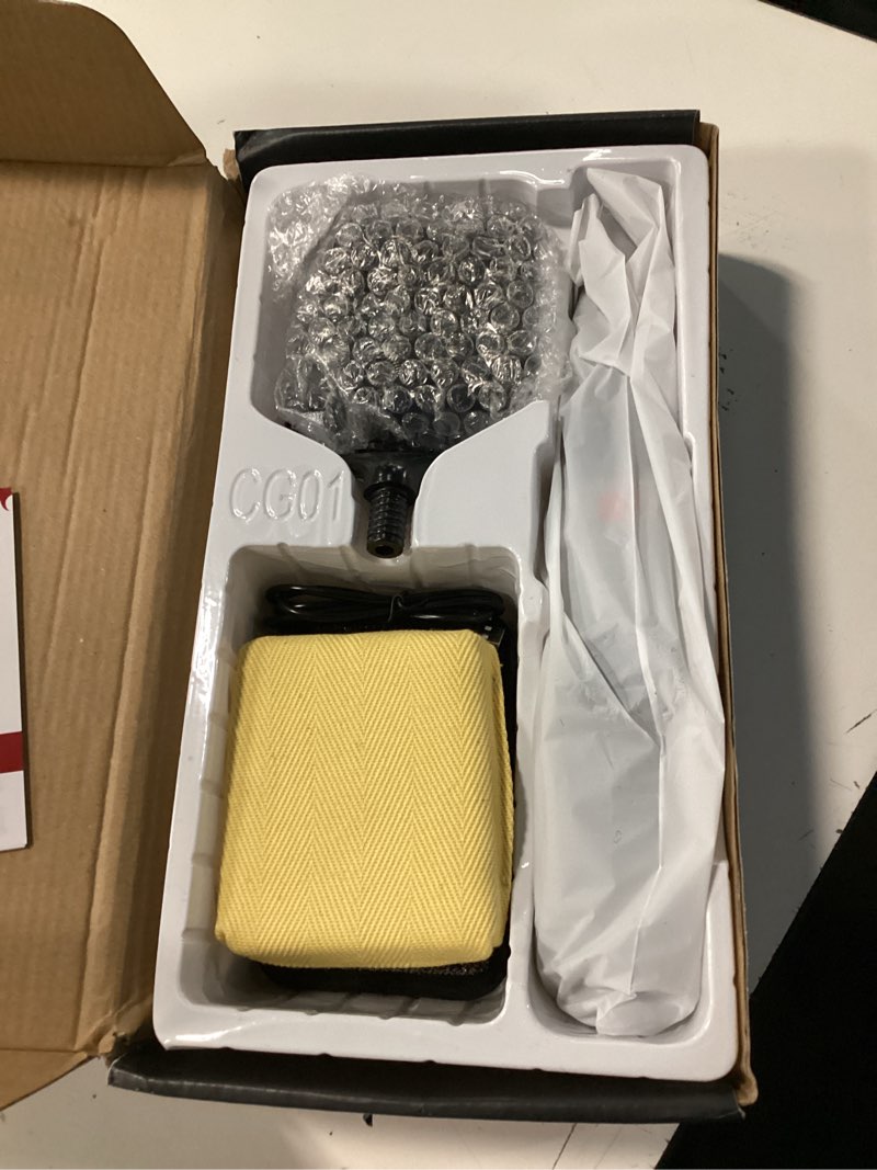 Condition photo showing Good Condition for bristle-free electric grill brush, fire-resistant bbq grill brush, reciprocating grill brush for outdoor grill, grill cleaner with 3 heads, cordless grill cleaning brush with 3600 man, silver