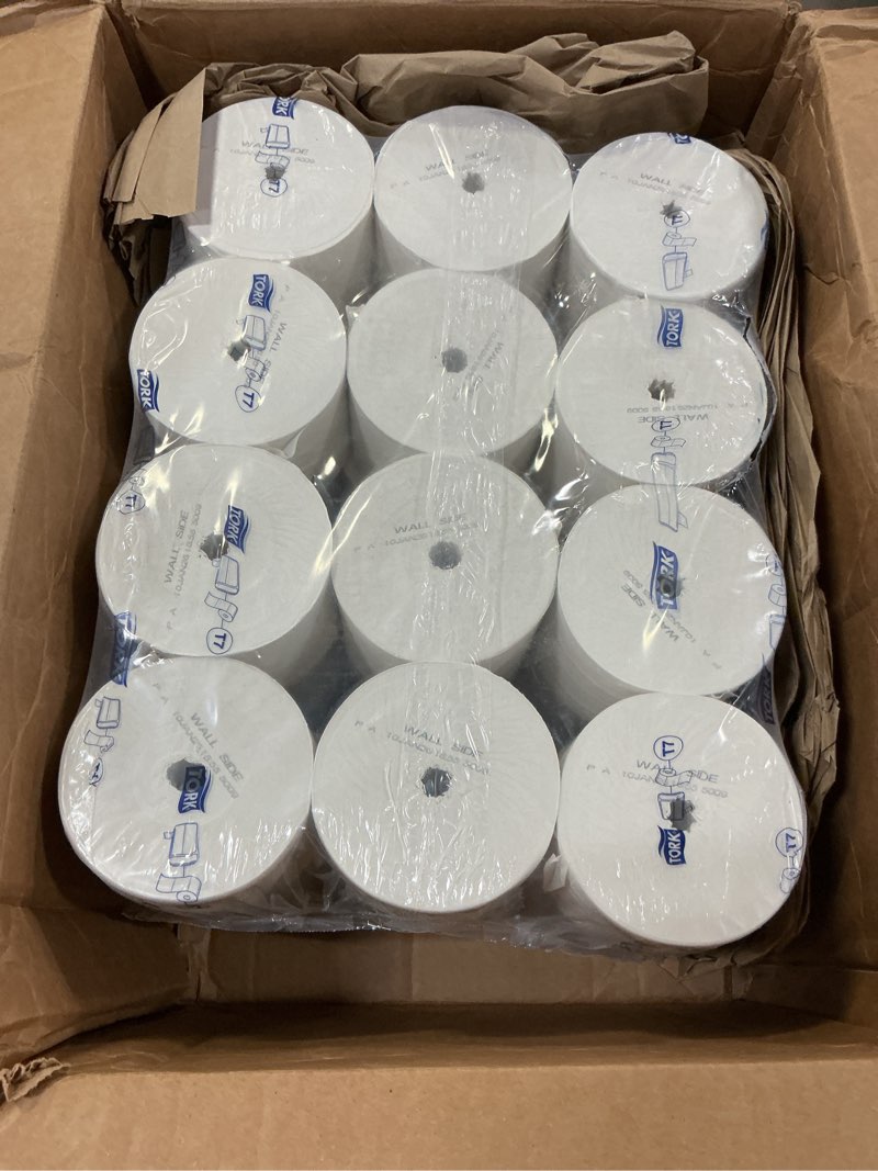 Condition photo showing New/Like New for tork coreless high-capacity toilet paper roll white t7, universal, 2-ply, 36 x 1100 sheets, 472882 36 count (pack of 1)