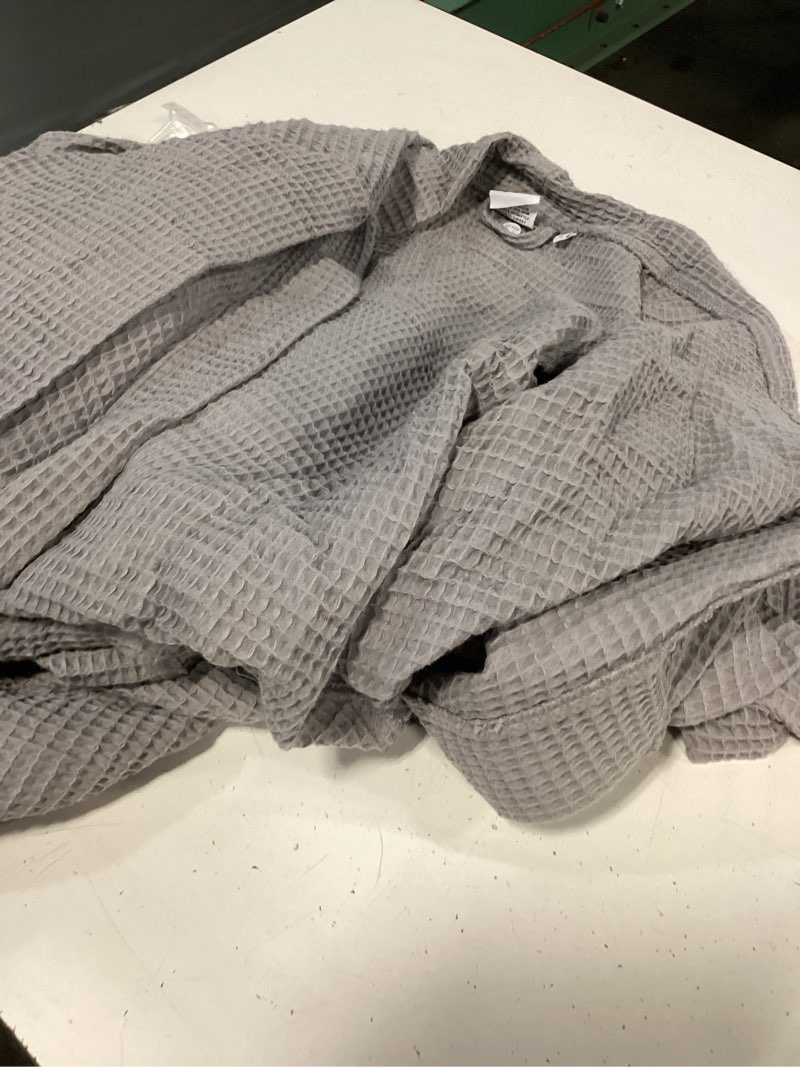 Condition photo showing Good Condition for organic turkish waffle robe large