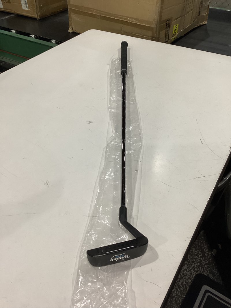 Condition photo showing Good Condition for chipper golf club for men & women, 35", low center of gravity | the deep grooves design, advanced alignment top lines, maximum forgiveness, precision control & easy grip black-6118