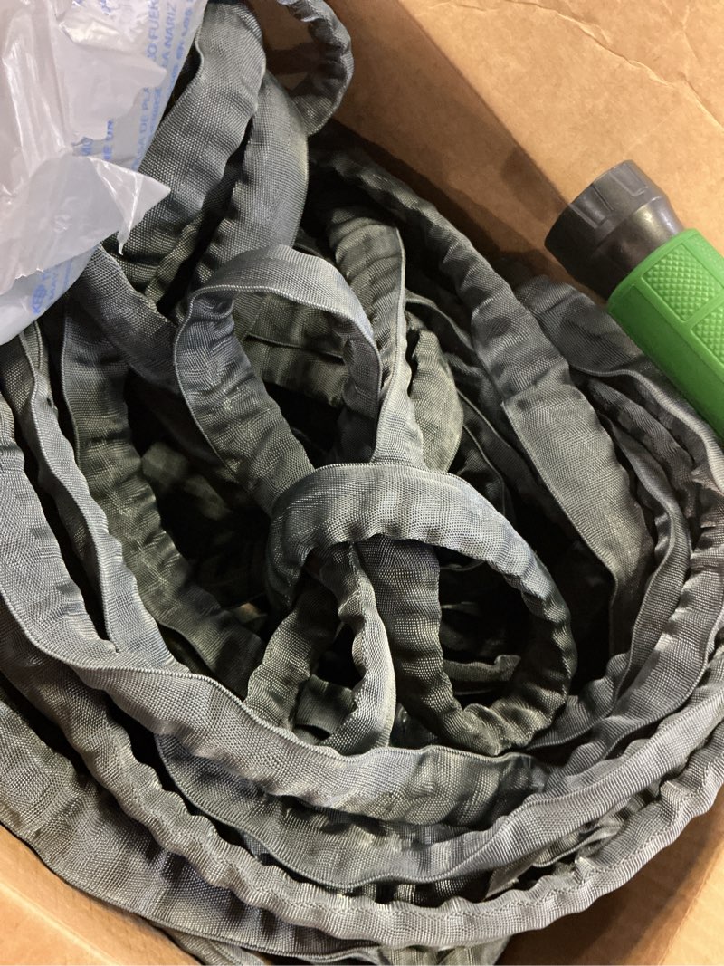 Condition photo showing As Is for expert gardener lightweight performance garden hose, 100 ft.